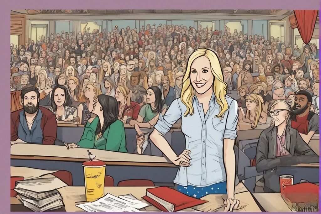 nikki gloser in university