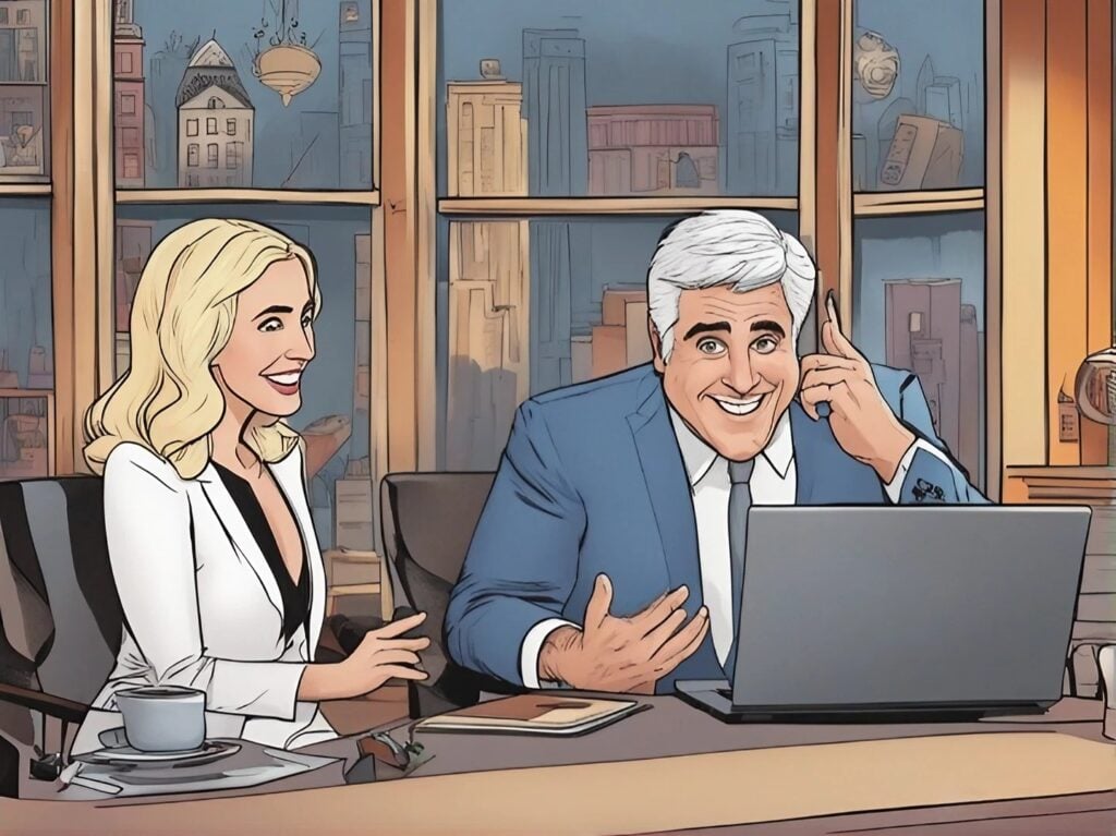 nikki gloser in The Tonight Show with Jay Leno
