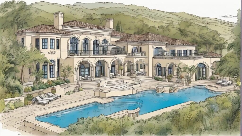 manny khoshbin's old mansion