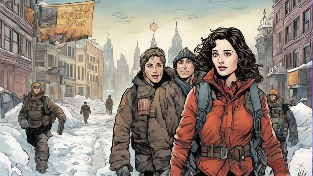 emmy rossum in a movie the day after tomorrow