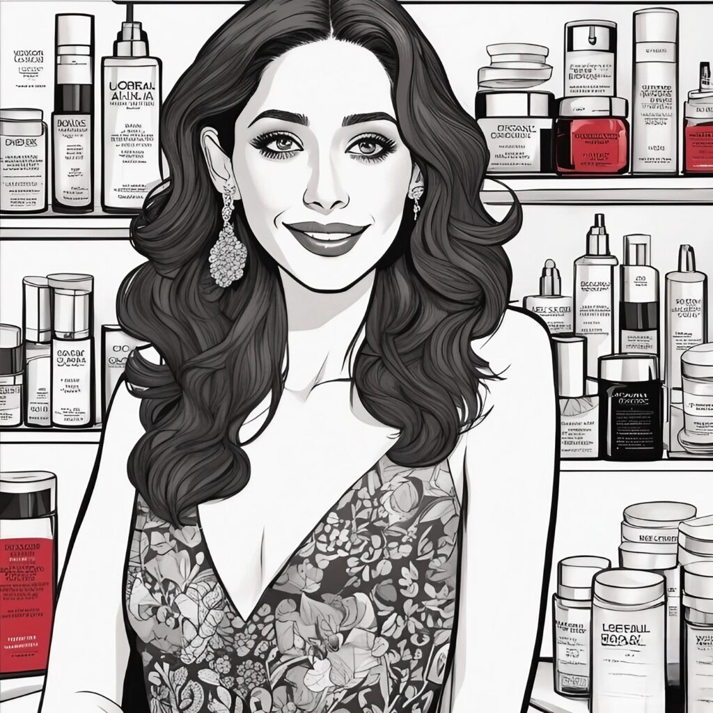 emmy rossum in a commercial