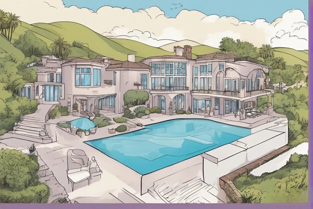 Roseanne Barr mansion