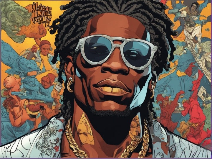 young thug portrait