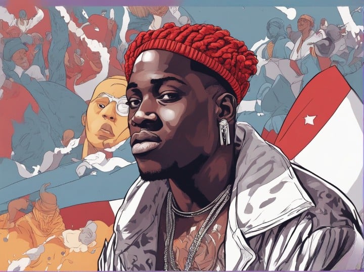 kodak black portrait