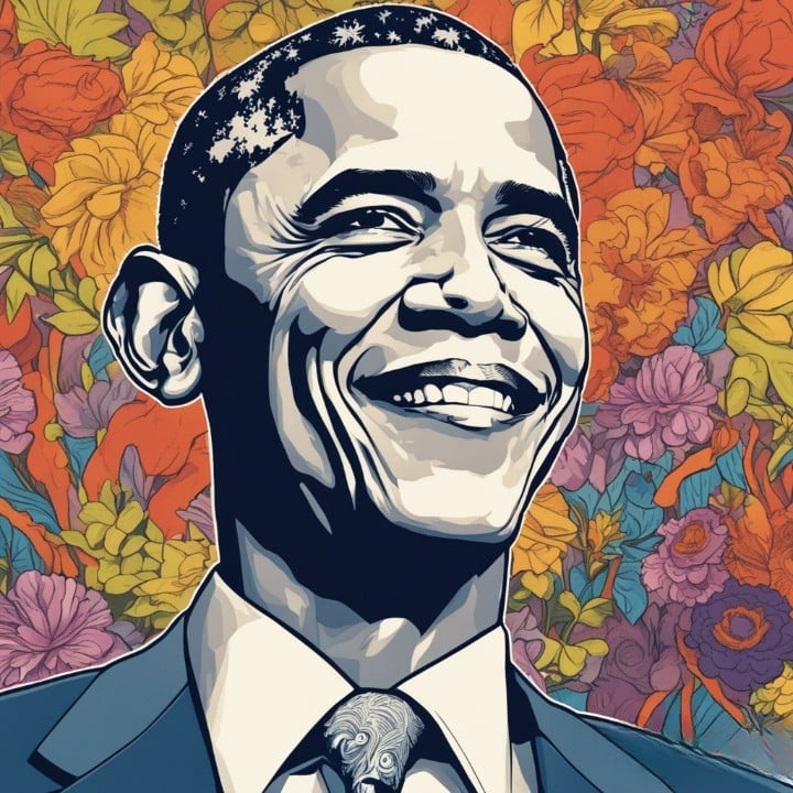 barack obama's portrait