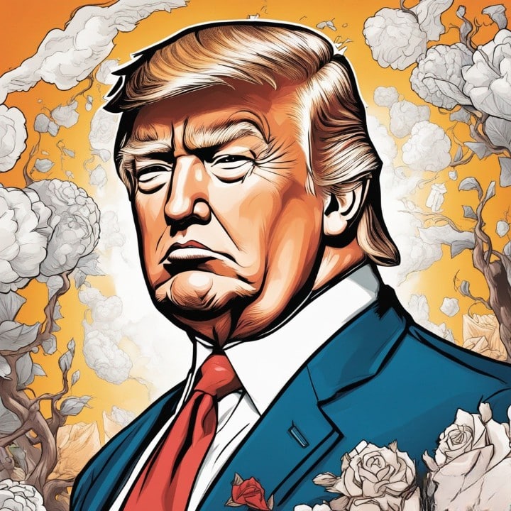 donald trump portrait
