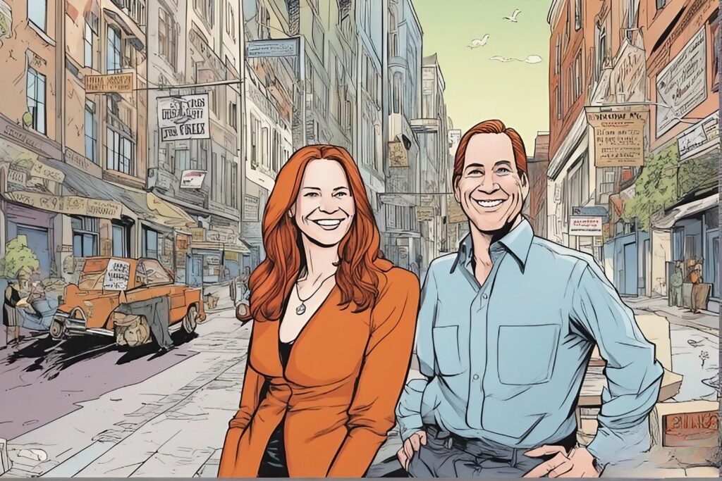 jen psaki with her husband 