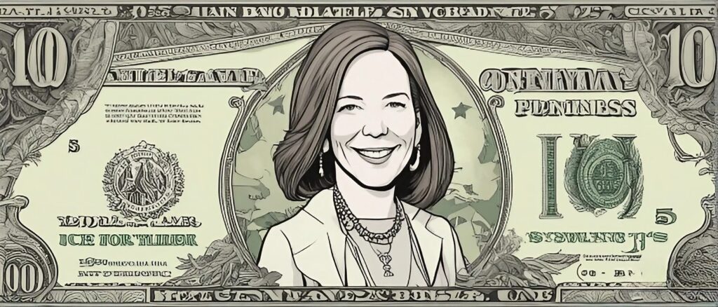 jen psaki on a 10 dollar bill, jen psaki's net worth