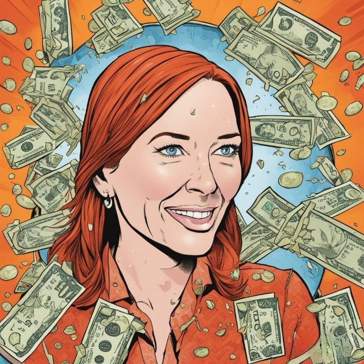 jen psaki in money rain