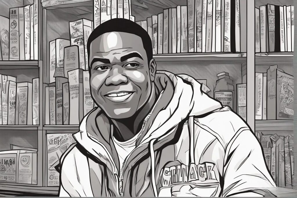 tracy morgan as a teenager in high school