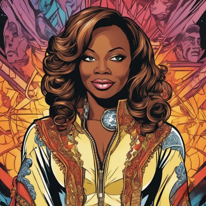 Star Jones portrait