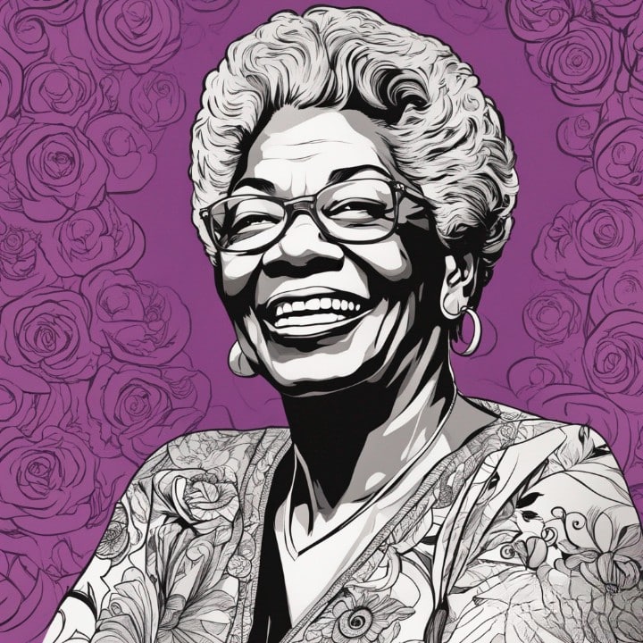 Maya Angelou portrait