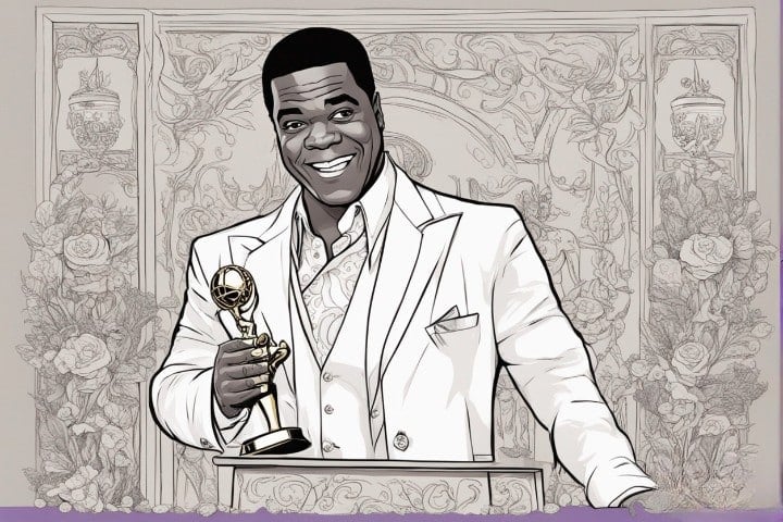 tracy morgan winning Emmy award