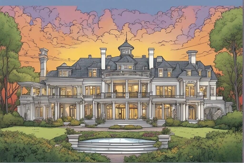 mansion in New Jersey