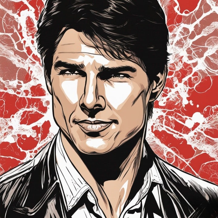 tom cruise portrait
