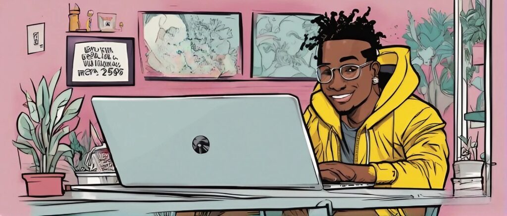 ozuna on a laptop