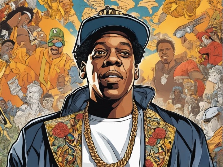 jay-Z portrait