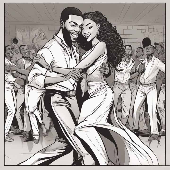 african american people dancing bachata