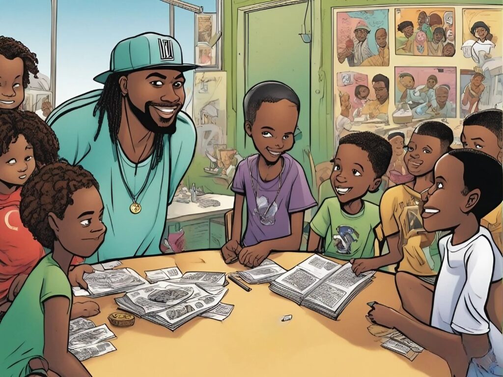 el alfa helping kids