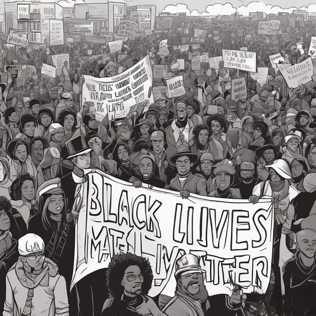 black lives matter protest