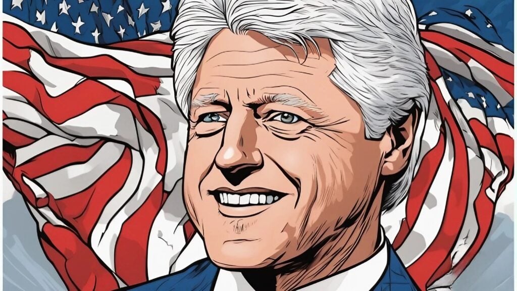 bill clinton portrait