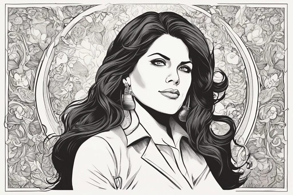 monica lewinsky portrait
