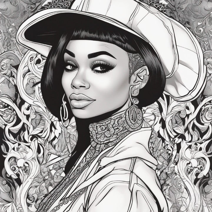blac chyna portrait