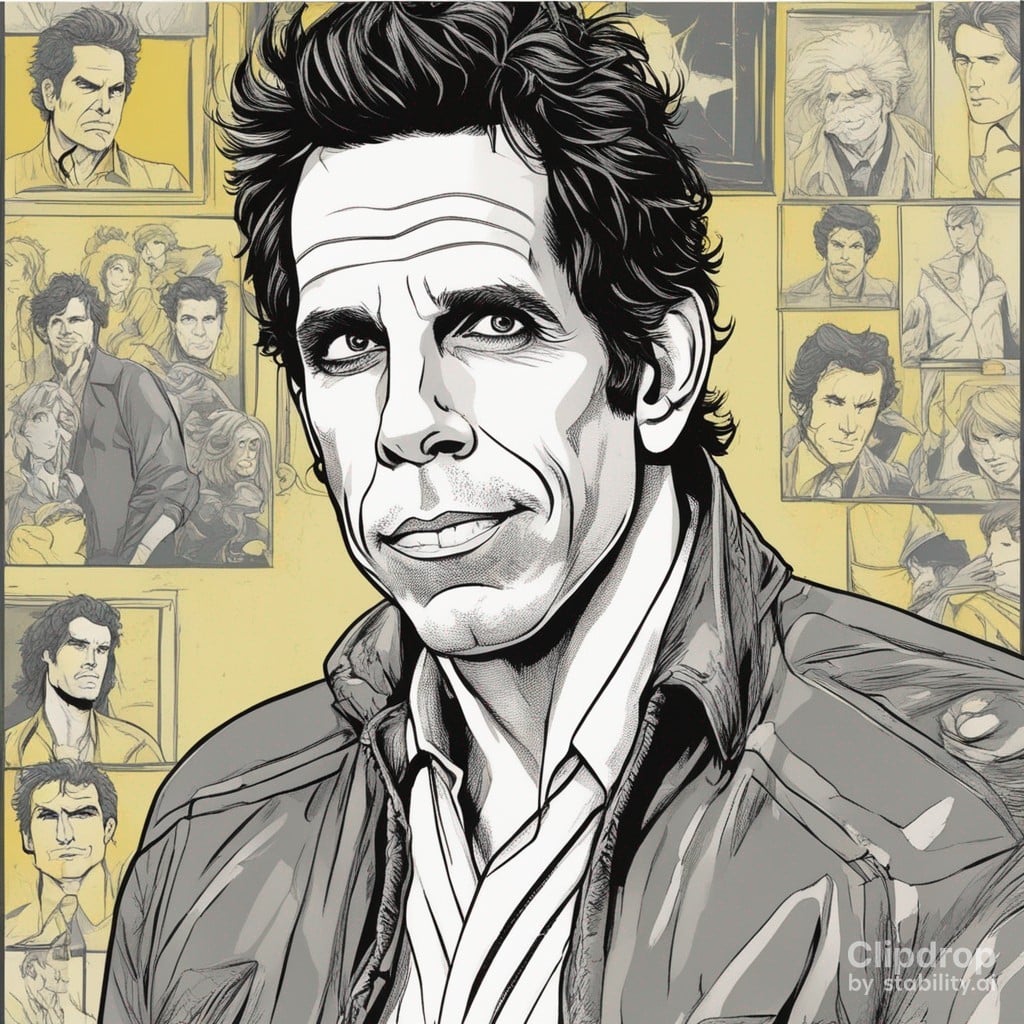 Ben Stiller portrait