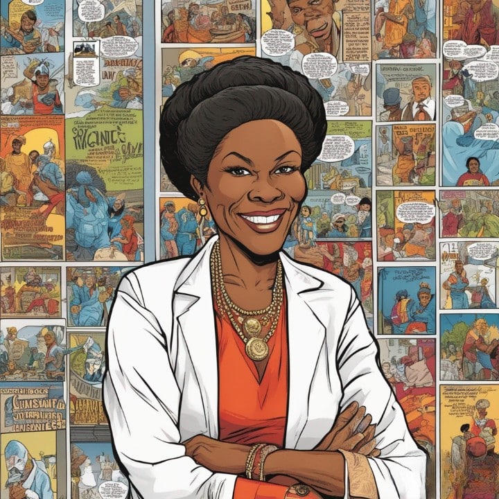 Chamillionaire's mother 