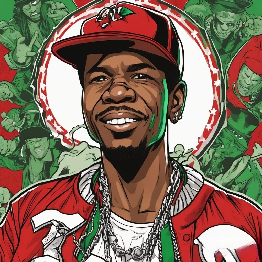 Chamillionaire red and green