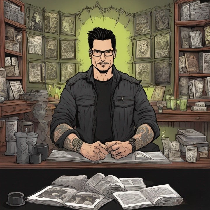 zak bagans portrait