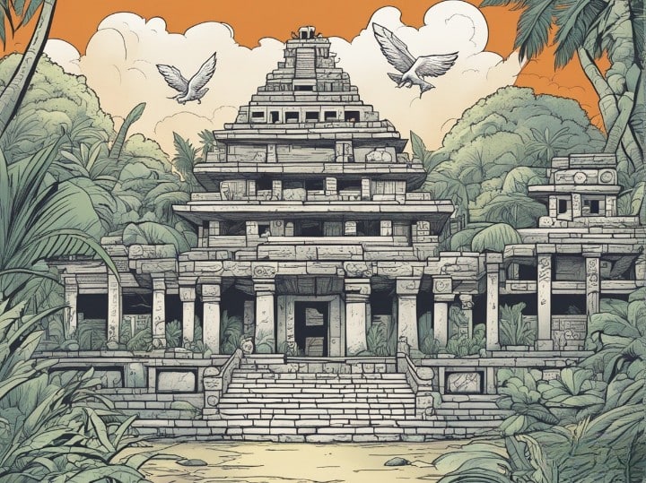 mayan pyramid 