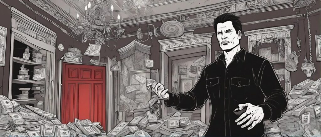 zak bagans in a haunted house full of money, zak bagans's net worth 