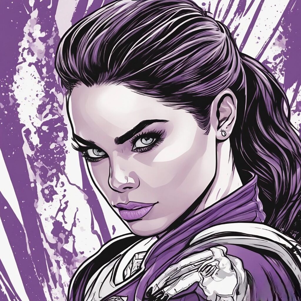 Mckayla Maroney purple and white