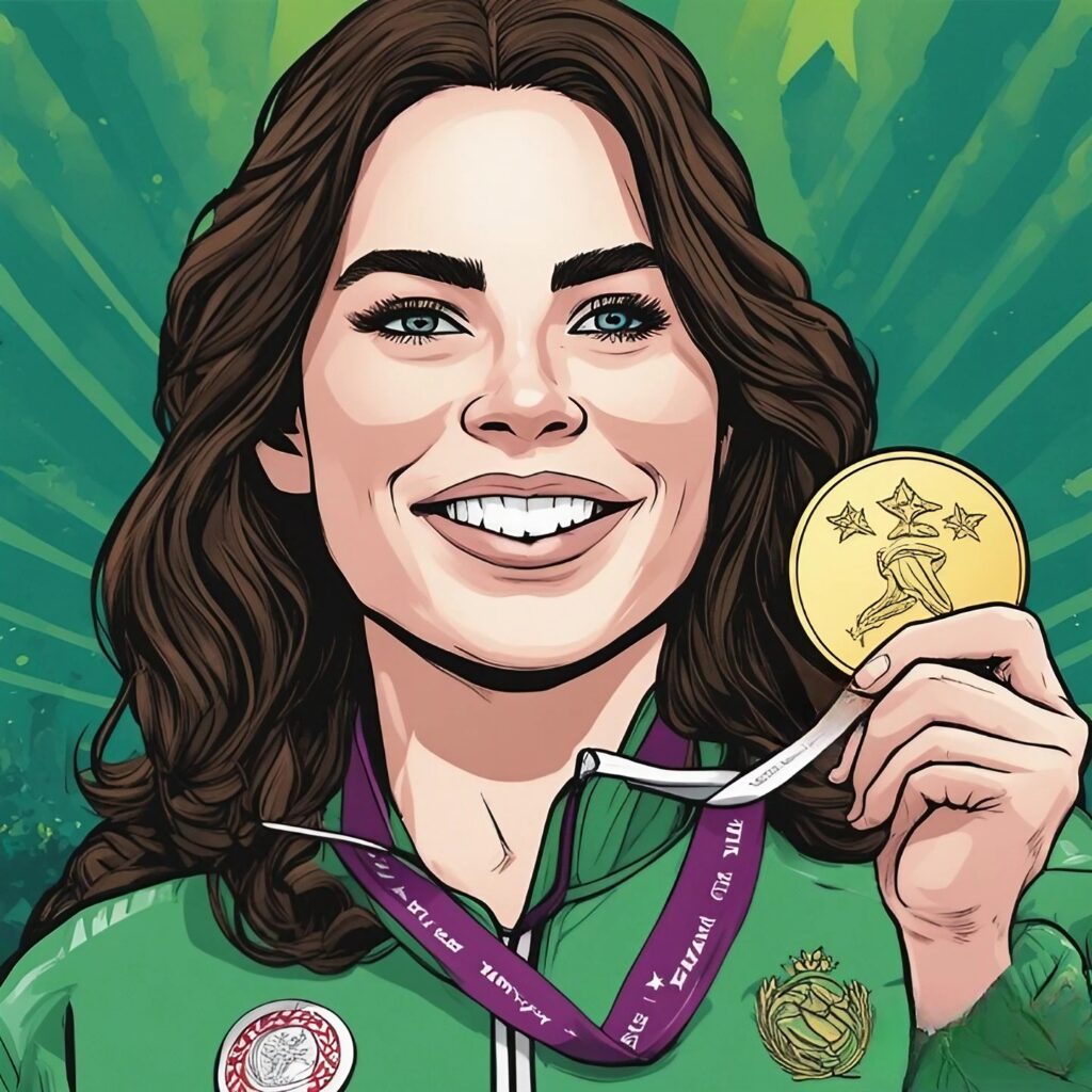 Mckayla Maroney winning golden medal