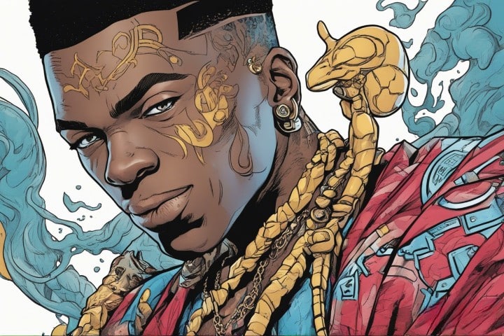 YK Osiris illustrated biography
