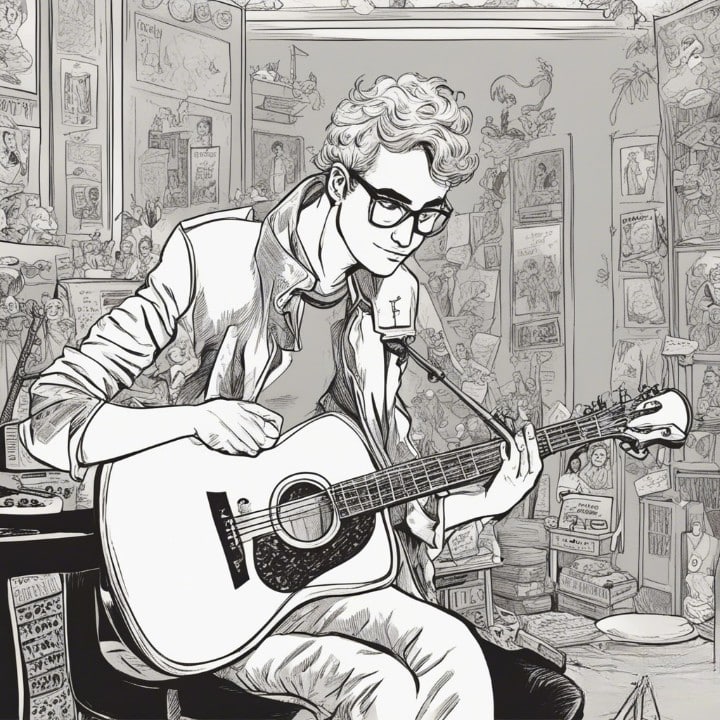 kat timpf's brother as musician