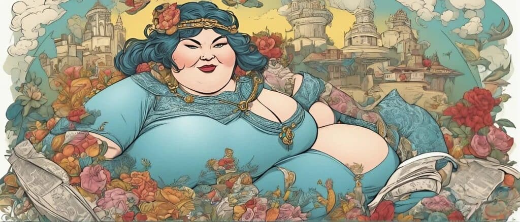 fat woman