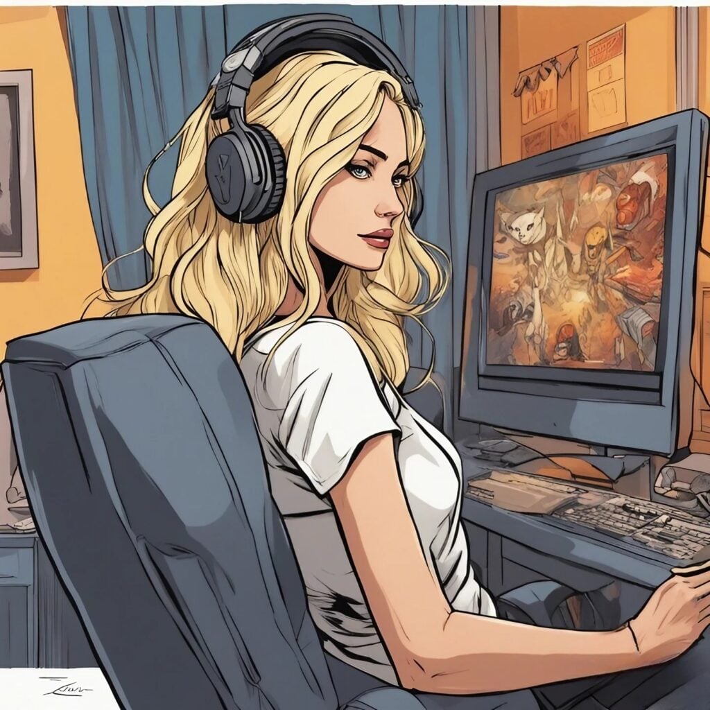 corinna kopf on twitch streaming
