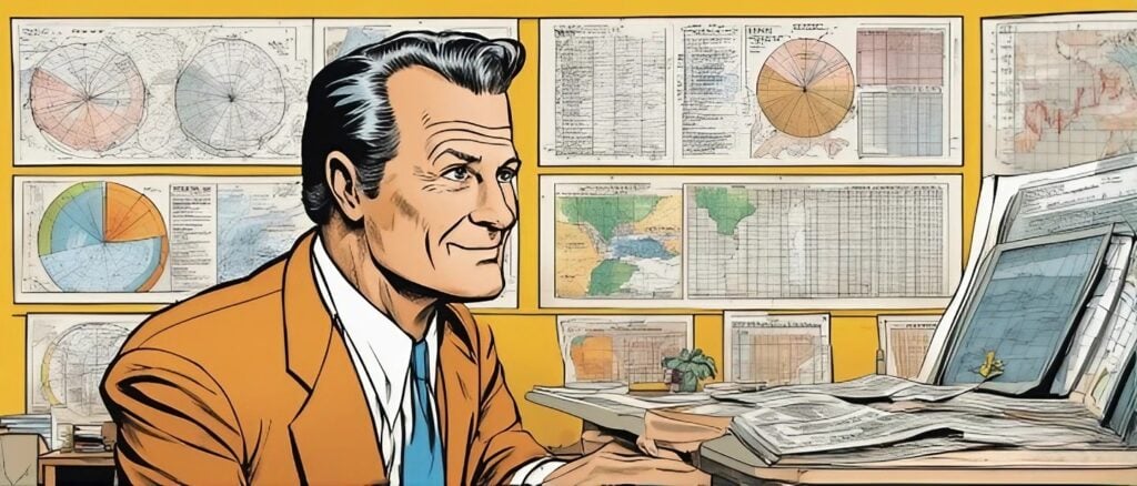 pat boone going through stock market charts