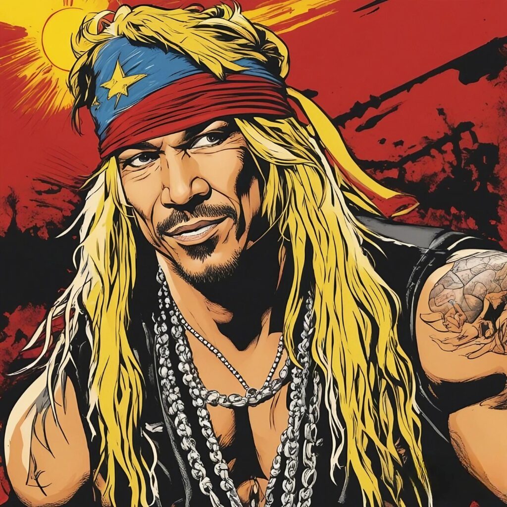 bret michaels's portrait