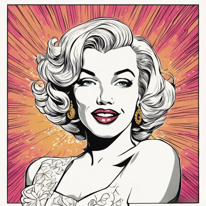 merilys monroe portrait