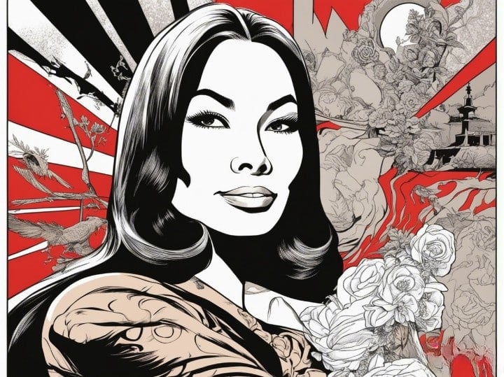 nancy kwan's portrait
