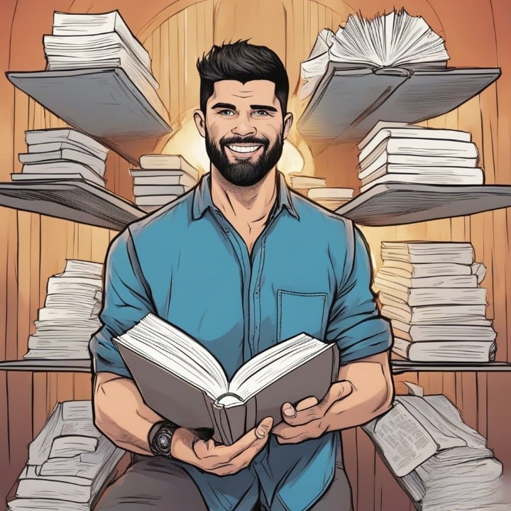 Steven Furtick holding his book in his hands