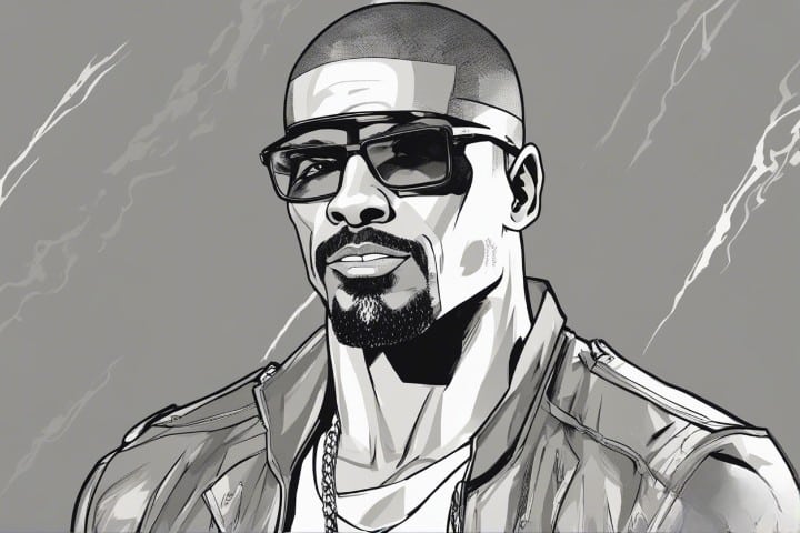 Shemar Moore illustrated biography