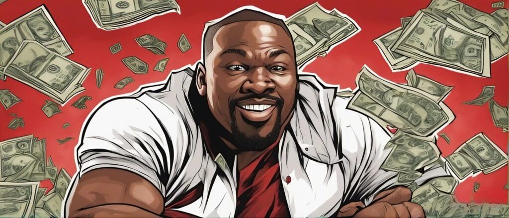 warren sapp's net worth, money background