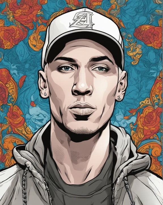 eminem portrait
