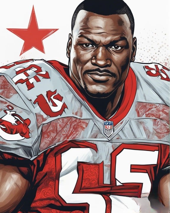 derrick brooks portrait