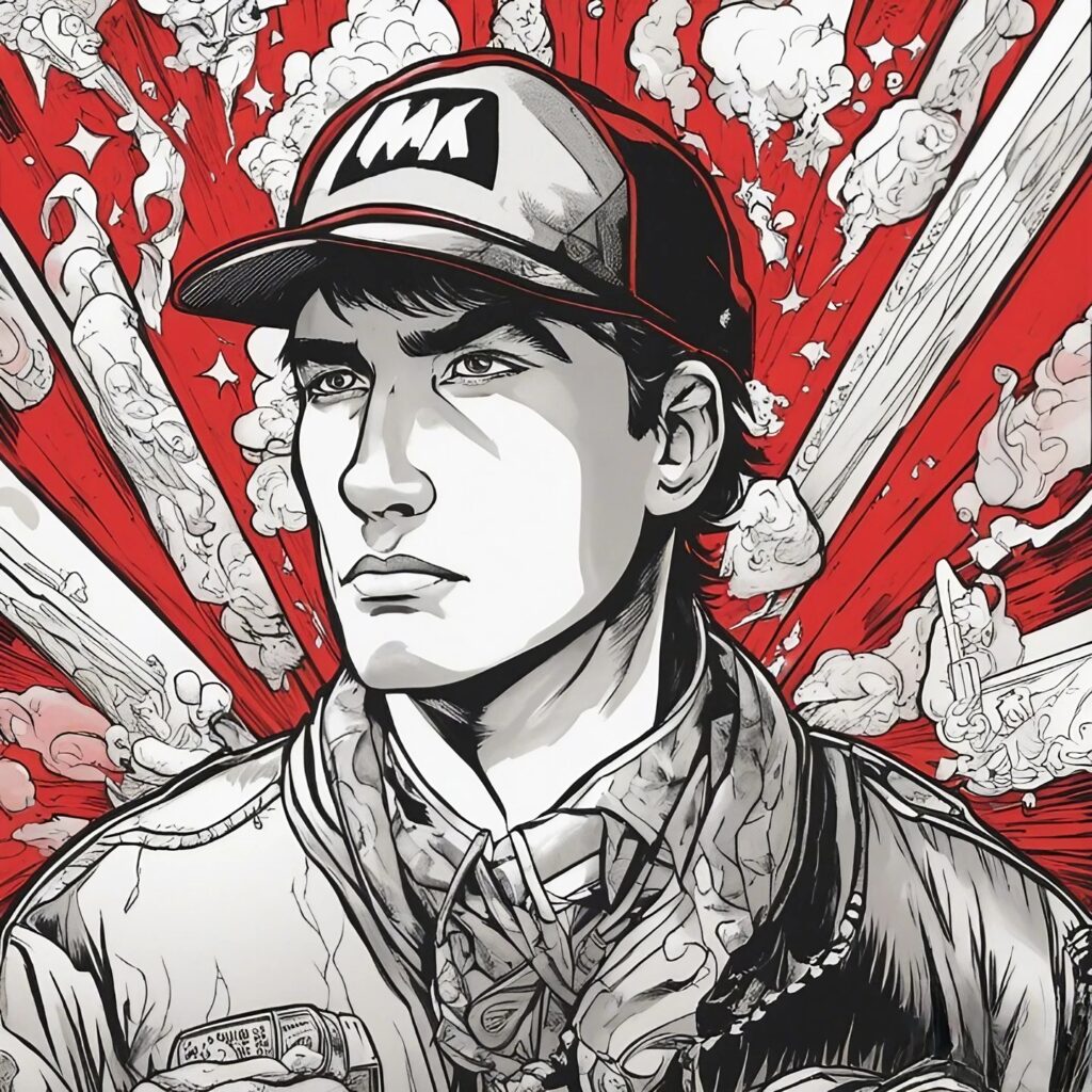 nick sandmann red portrait