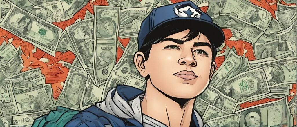 nick sandmann's net worth, money background 